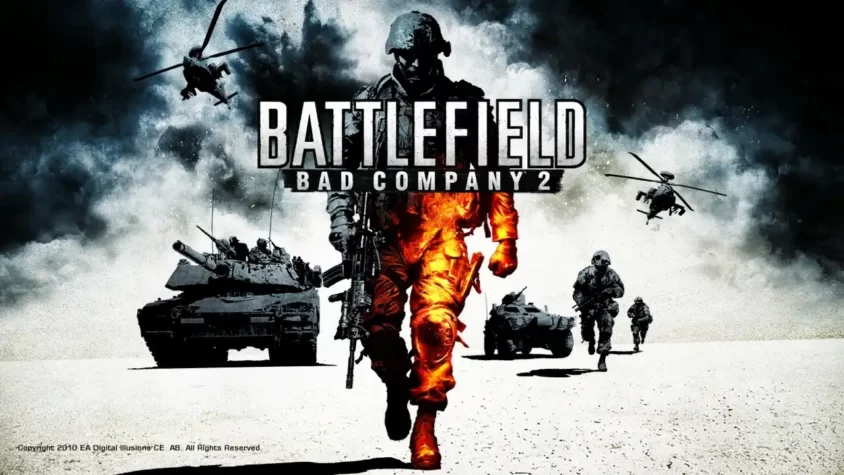 Battlefield: Bad Company 2 - Обложка Обложка игры Battlefield: Bad Company 2