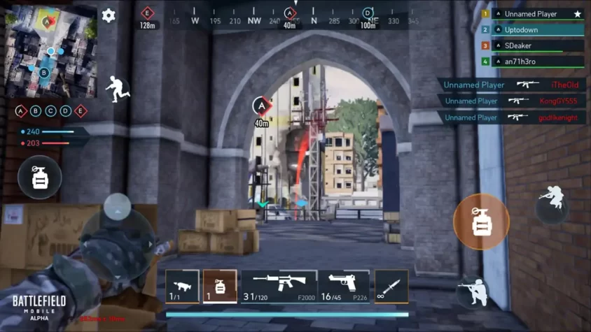 Игра Battlefield Mobile: бой с видом из-за угла