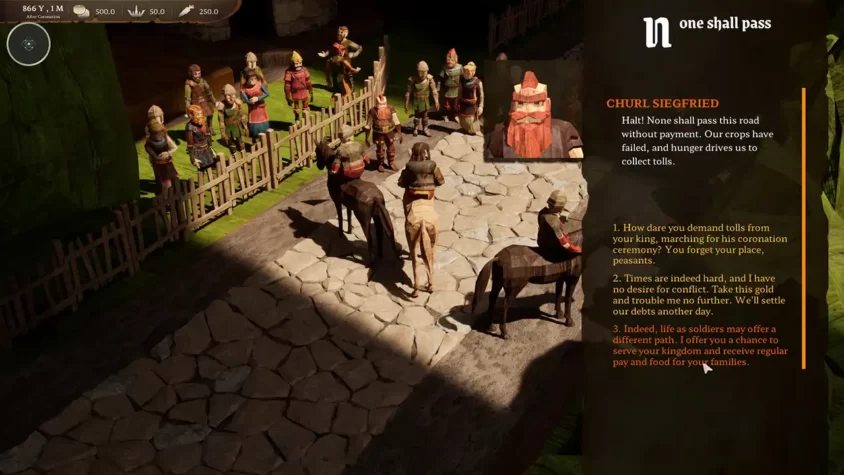 Сцена с торговлей в Be the Ruler: Britannia