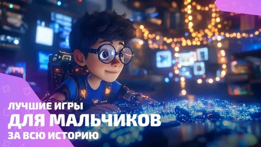 Лучшие игры для мальчиков — превью рейтинга Яркая обложка для лучших игр для мальчиков