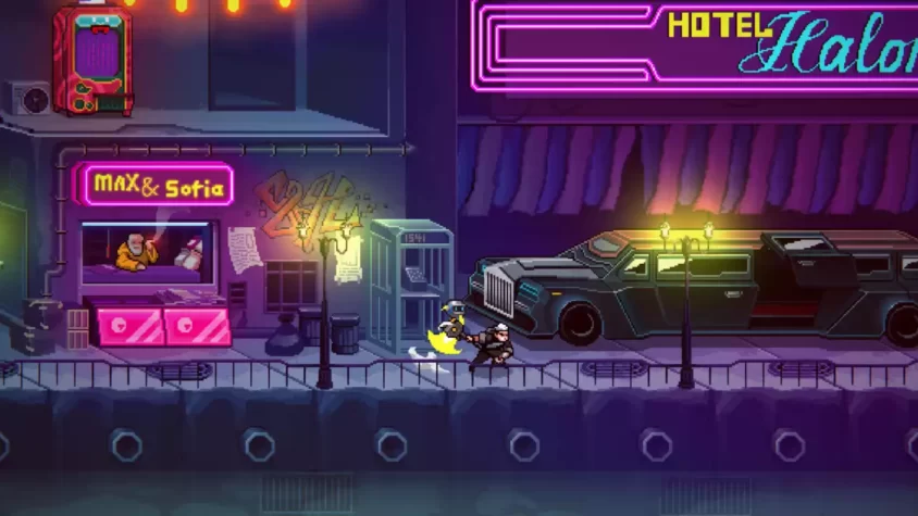 Городская улица в Blade Assault