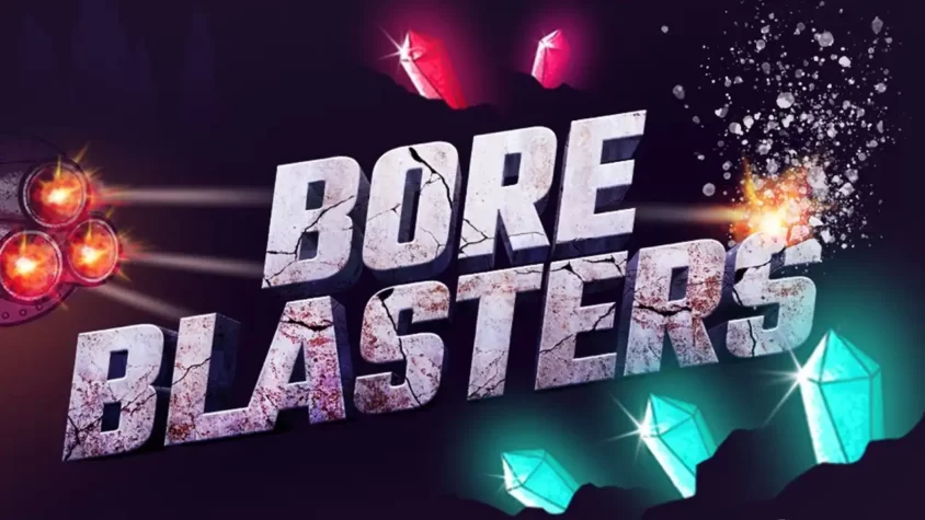Bore Blasters - Обложка игры Покрытие игры Bore Blasters
