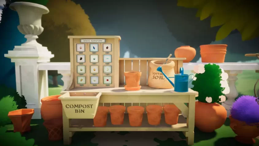 Птичий домик в саду Botany Manor