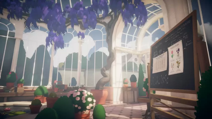 Место для посадки растений в Botany Manor