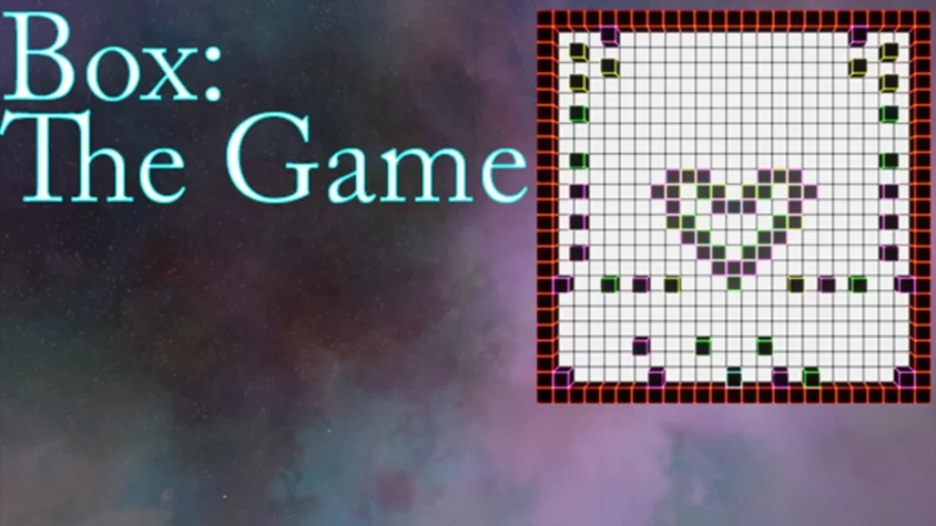 Box: The Game — Обложка Обложка игры Box: The Game, в которой выстроены разноцветные кубики в форме сердца