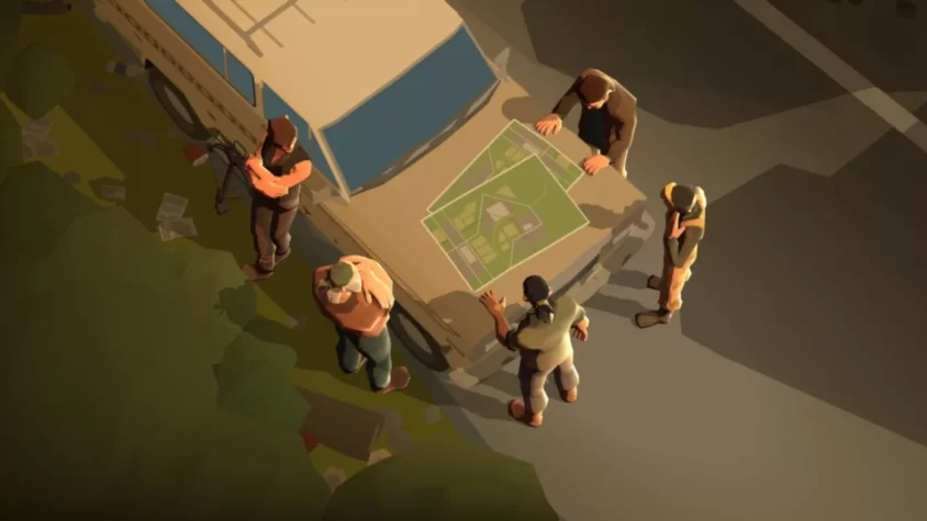Геймплей Bridge Constructor: The Walking Dead 3