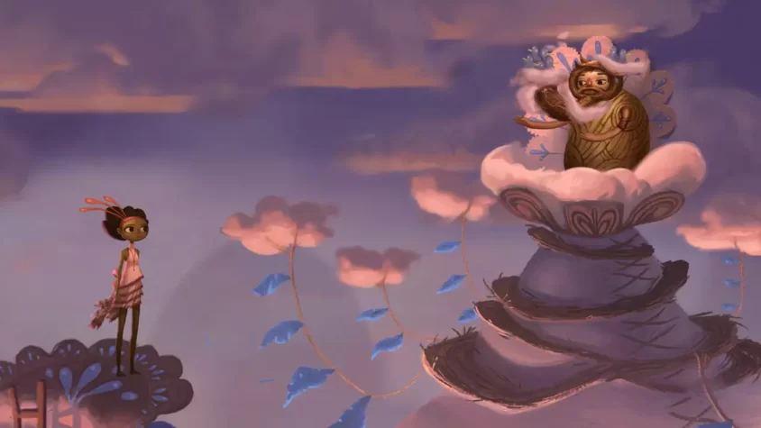 Под облаками в Broken Age