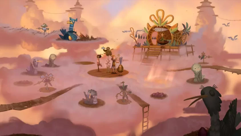 Путеводные облака в Broken Age