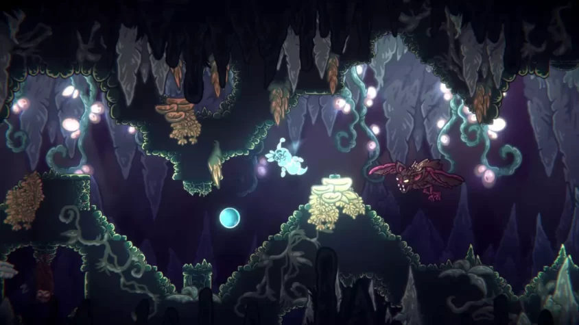 Древний лес в Bubble Ghost Remake