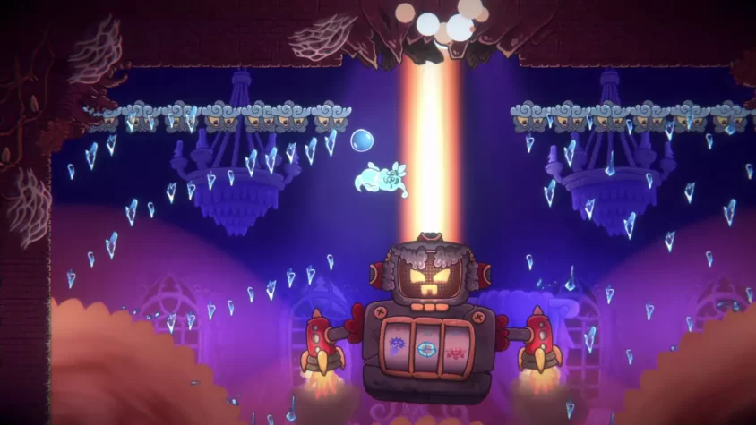 Мутировавший монстр в канализации Bubble Ghost Remake
