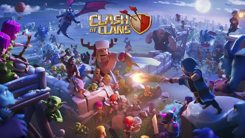 Обложка Clash of Clans Обложка игры Clash of Clans