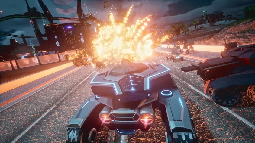 Экшен с машиной в Crackdown 3