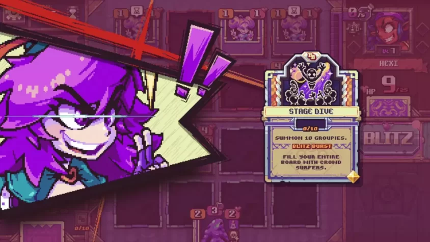 Место на карте с героями в игре Cross Blitz