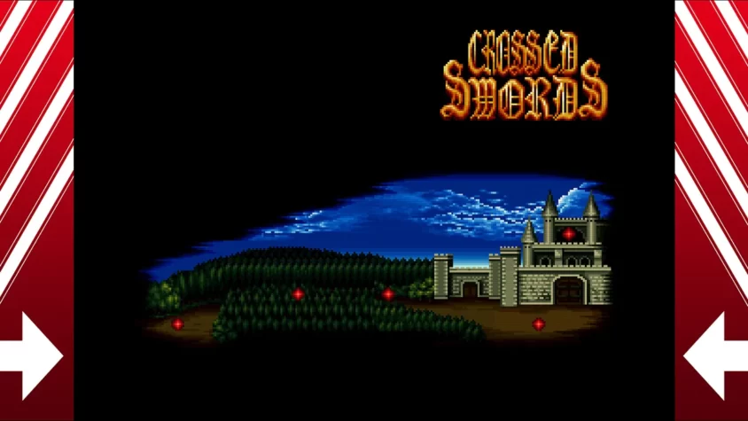 Начало игры Crossed Swords