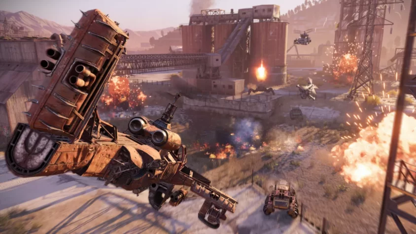 Воздушная битва в Crossout