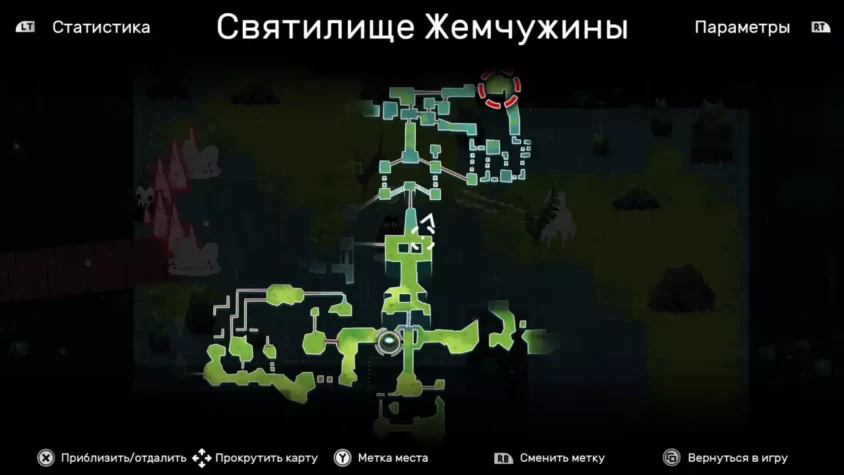Карта мира в Crypt Custodian