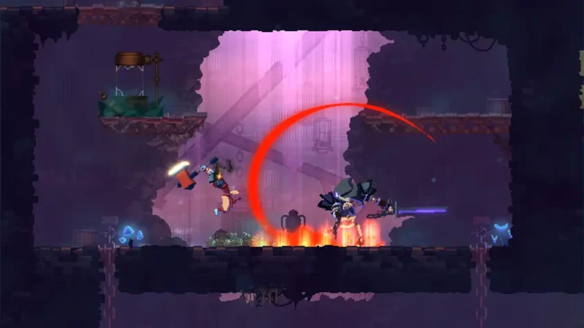 Действие в игре Dead Cells