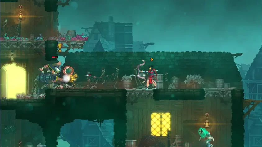 Исследование подземелий в Dead Cells