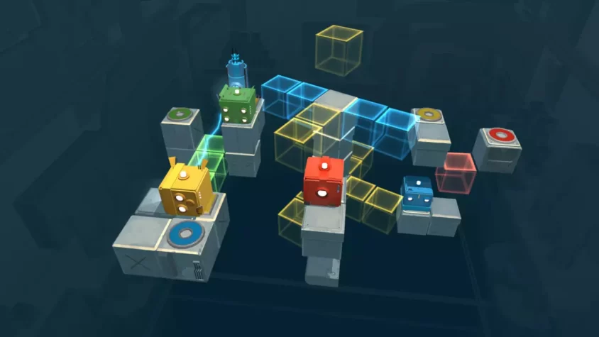 Сложный уровень в Death Squared