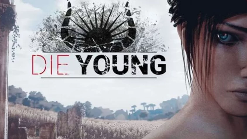 Die Young Обложка игры Die Young, изображение главного героя и логотип игры