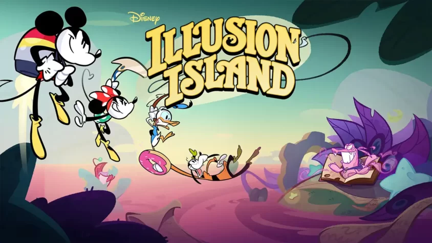 Обложка игры Disney Illusion Island