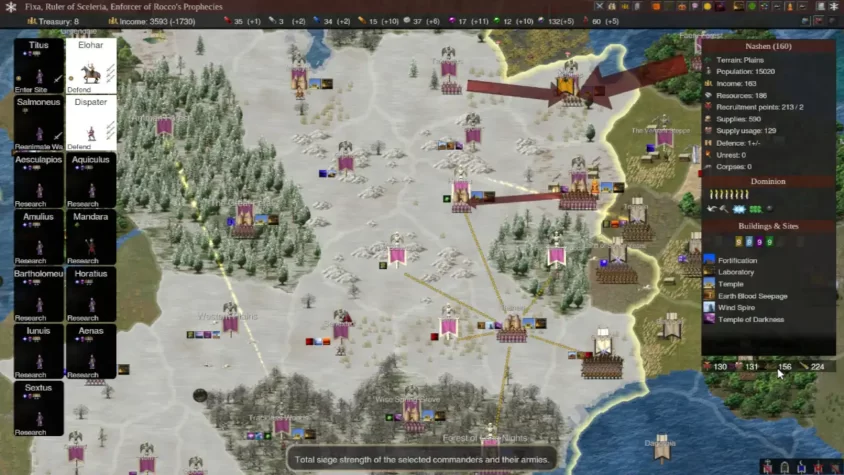 Карты и стратегия в Dominions 6 - Rise of the Pantokrator