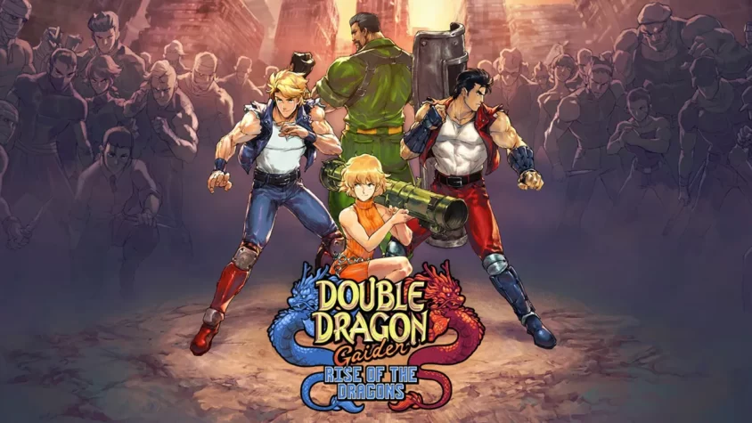 Обложка Double Dragon Gaiden Обложка игры Double Dragon Gaiden