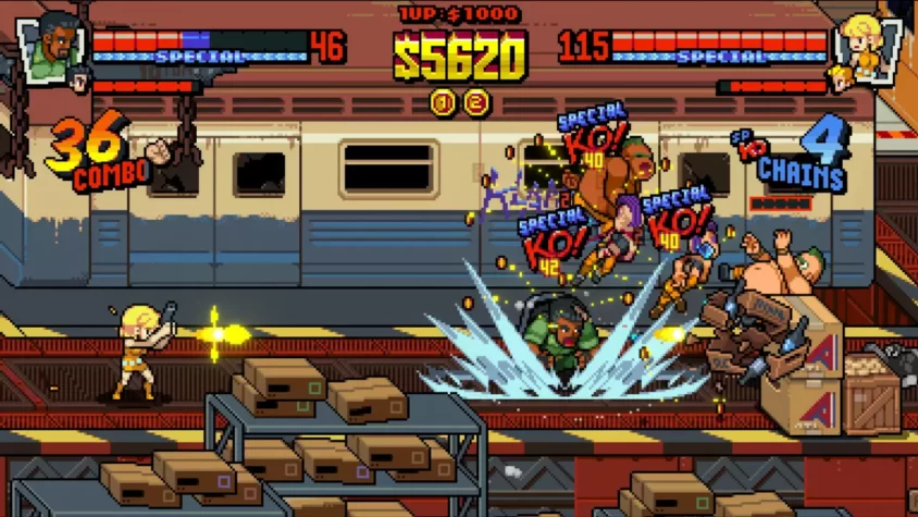 Еще один бой в Double Dragon Gaiden