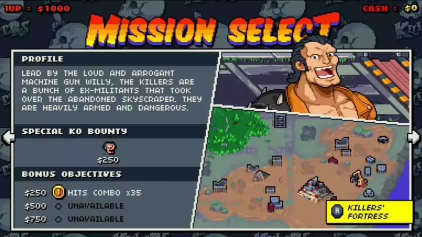 Поединок в Double Dragon Gaiden