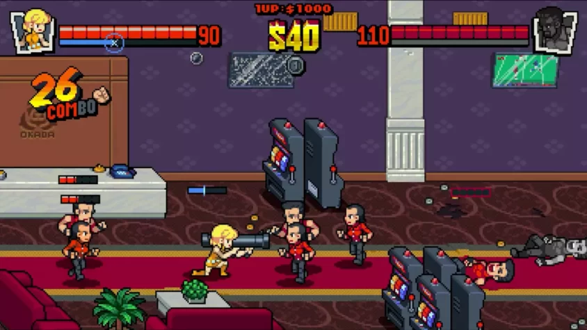 Обновление персонажа в Double Dragon Gaiden