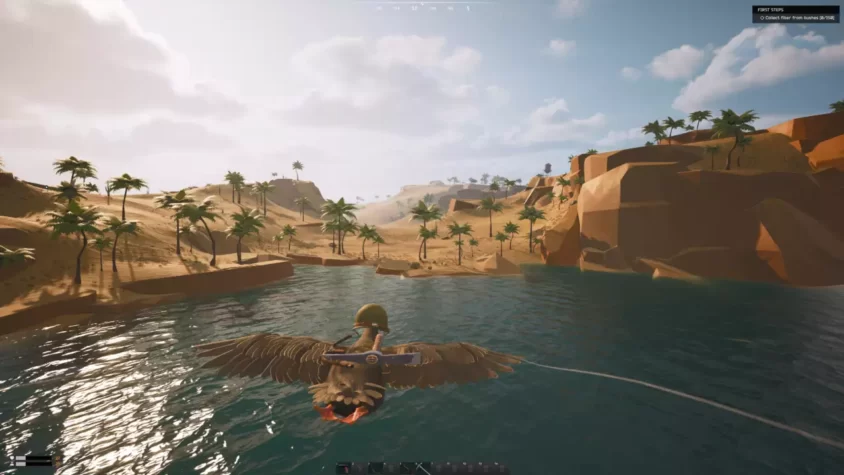 Пейзаж в игре Duckside