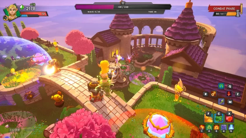 Скриншот интерфейса снаряжения в Dungeon Defenders: Awakened