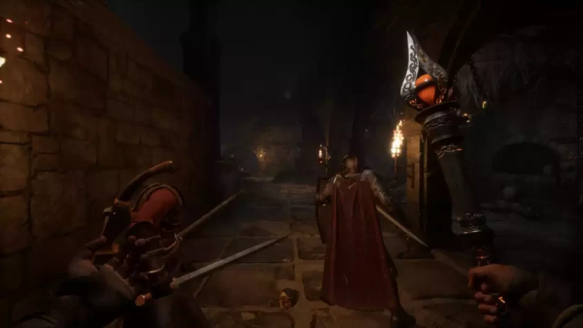 Сцена с монстром из Dungeonborne