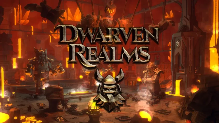 Dwarven Realms - Обложка Обложка игры Dwarven Realms
