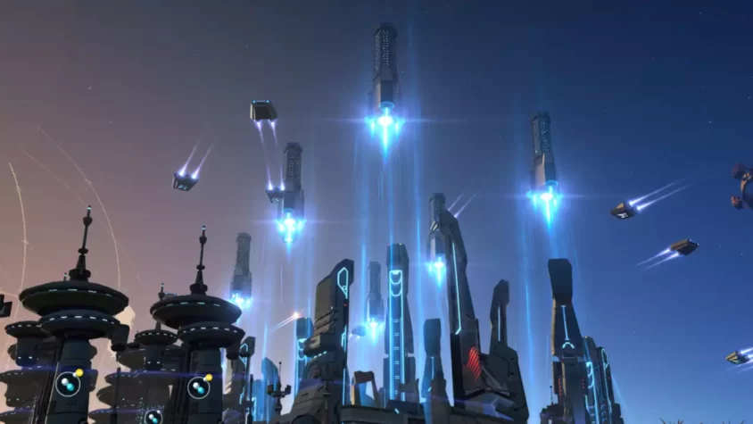 Развитие инфраструктуры в Dyson Sphere Program