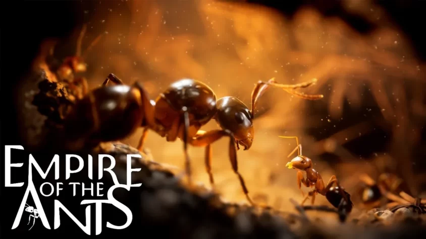 Empire of the Ants – Погружение в мир муравьев Обложка игры Empire of the Ants с муравьями в главных ролях