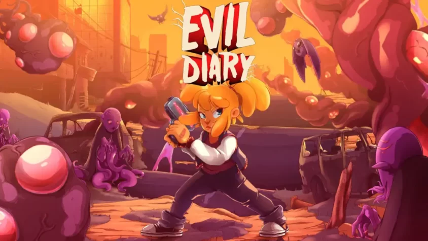 Evil Diary: Обложка Обложка игры Evil Diary