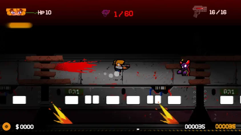 Геймплей игры Evil Diary, битва в подземке