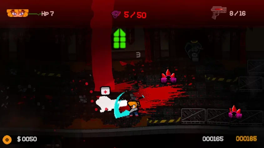 Геймплей игры Evil Diary, борьба с мутантами