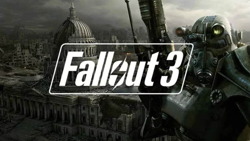 Fallout 3 — Конец цивилизации, или просто очередной день в апокалипсисе Обложка игры Fallout 3 с разрушенным Вашингтоном на фоне и роботом в силовой броне