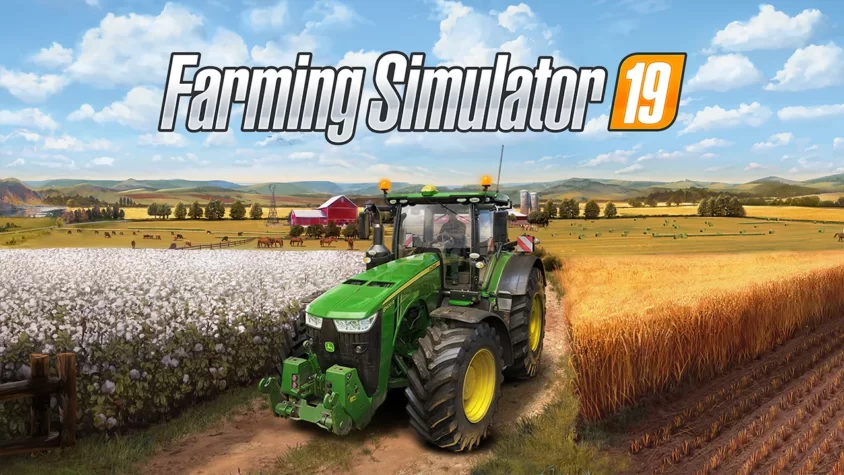 Обложка игры Farming Simulator 19 Обложка игры Farming Simulator 19