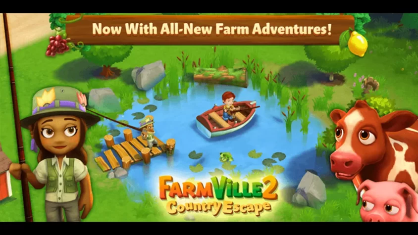Второй экран из игры FarmVille 2: Country Escape