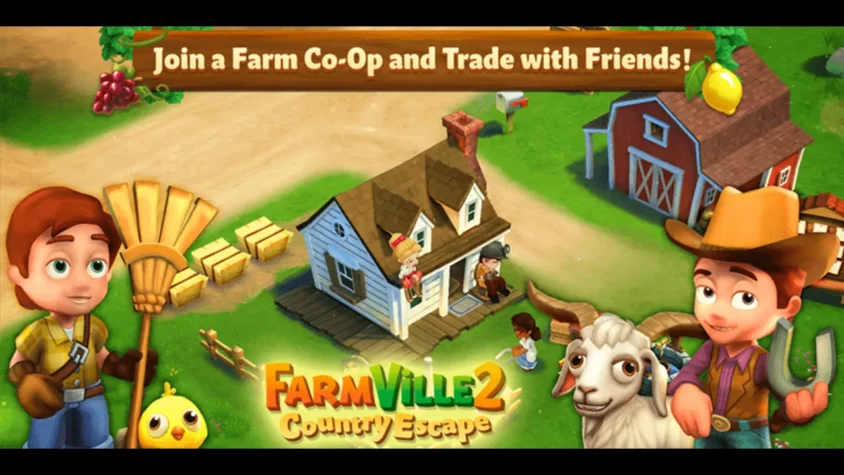 Третий экран из игры FarmVille 2: Country Escape