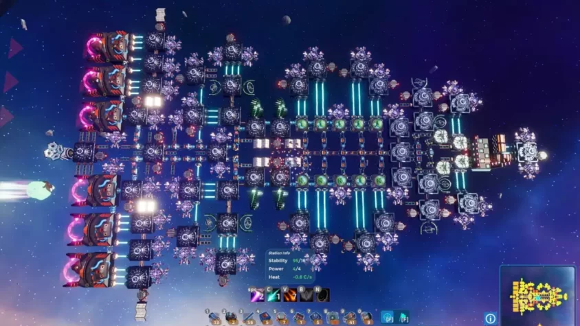 Скрин игры Final Factory с элементами интерфейса
