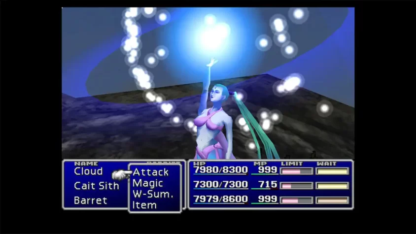 Воскрешение в бою в Final Fantasy VII