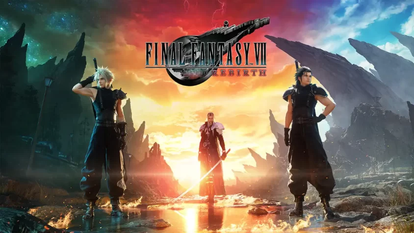 Обложка игры Final Fantasy VII Rebirth