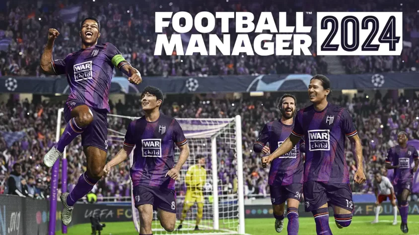 Обложка игры Football Manager 2024