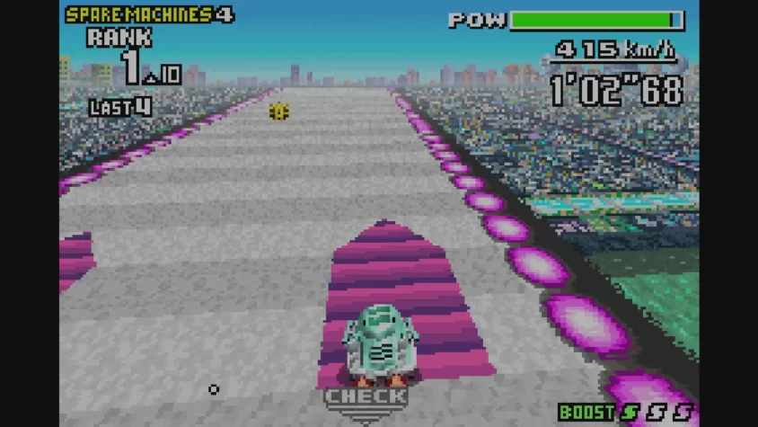 Скорость 396 км/ч и высокая позиция на трассе F-Zero: Maximum Velocity
