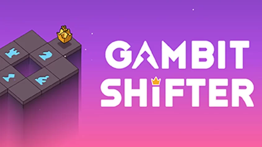 Обложка игры Gambit Shifter Обложка игры Gambit Shifter с короной и шахматной фигурой