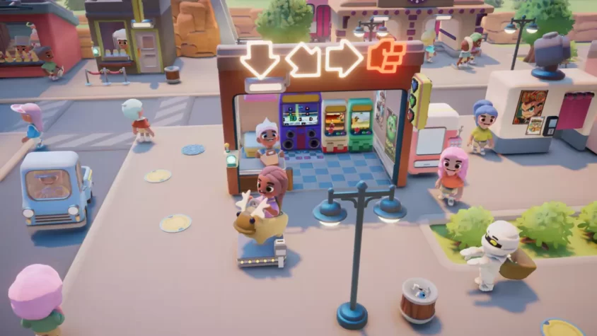 Пожилые жители и их развлечения в Go Go Town